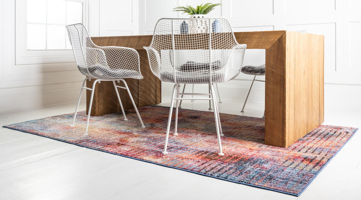 Gaige - Modern Faded Trellis Rug