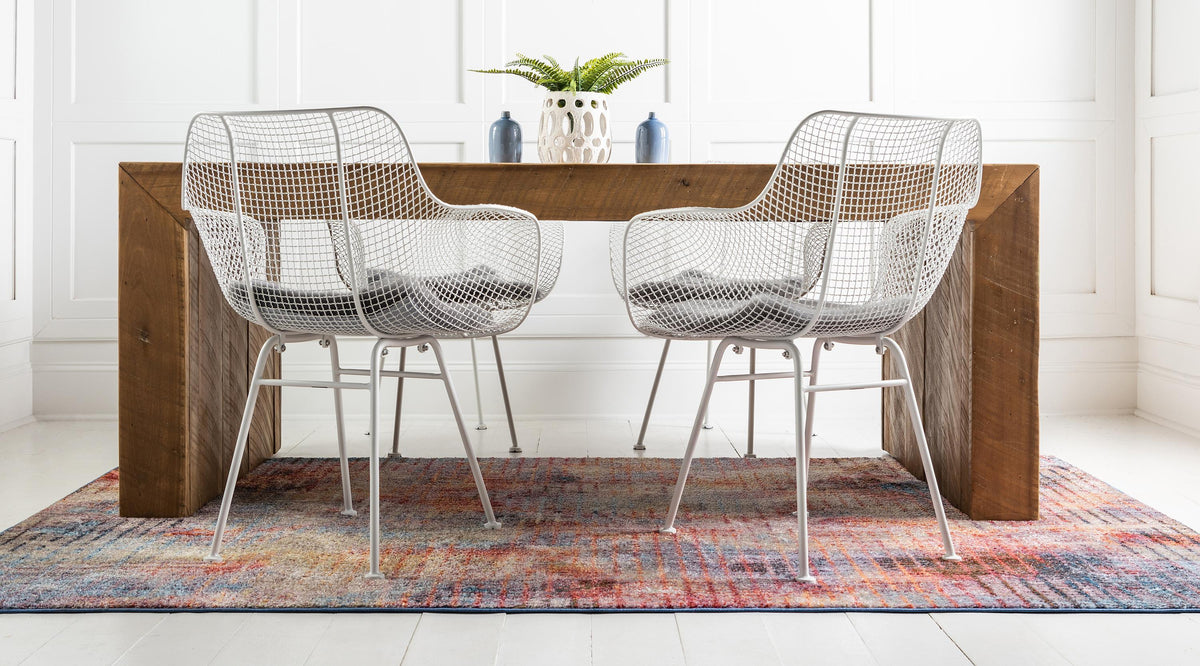 Gaige - Modern Faded Trellis Rug