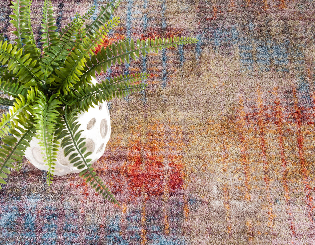 Gaige - Modern Faded Trellis Rug