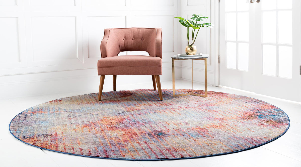 Gaige - Modern Faded Trellis Rug