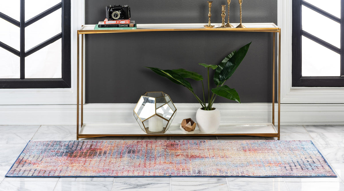 Gaige - Modern Faded Trellis Rug